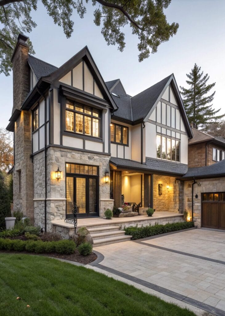 Tudor-Inspired Grandeur With Modern Touches