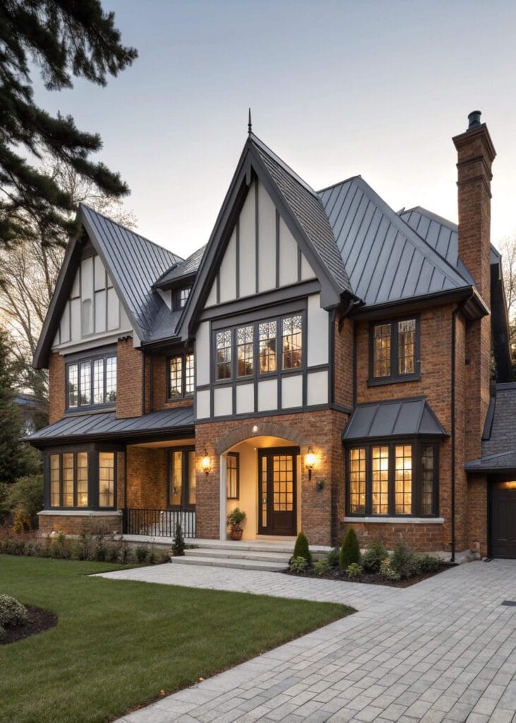 Modern Tudor Residence With Timeless Appeal