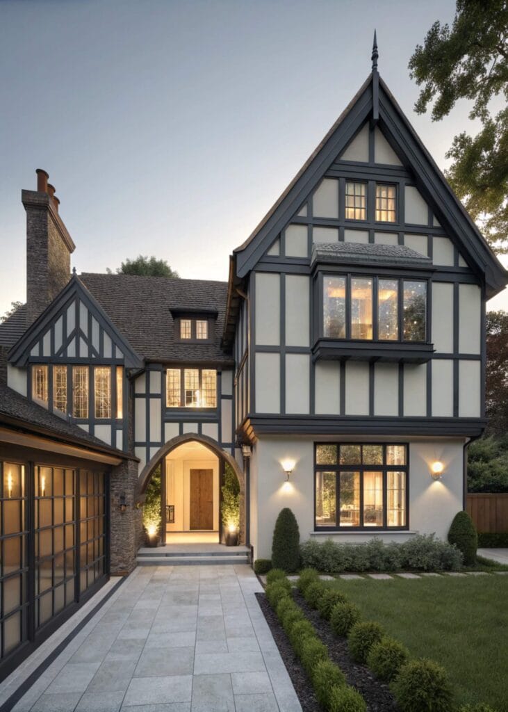 Contemporary Tudor Marvel With Old-World Allure