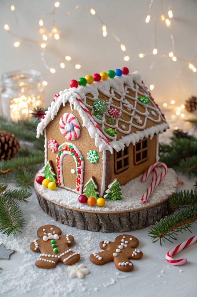 Gingerbread House Centerpiece