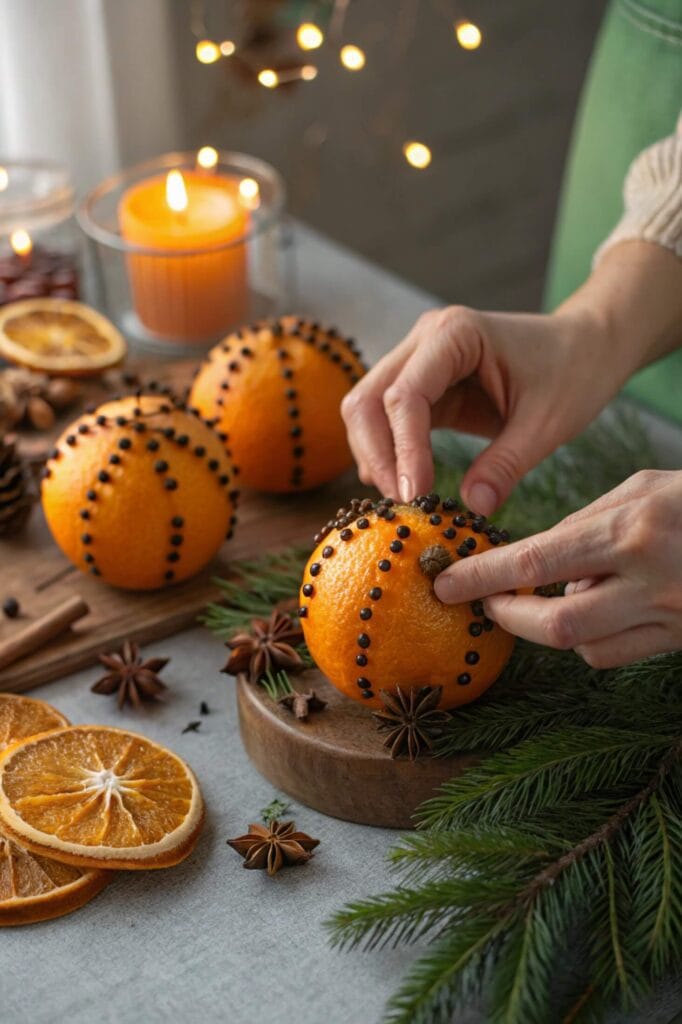 Scented Citrus Pomanders