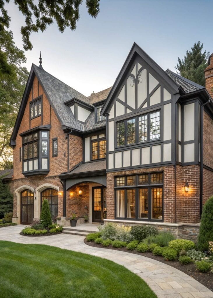 Modern Tudor Masterpiece of Elegance