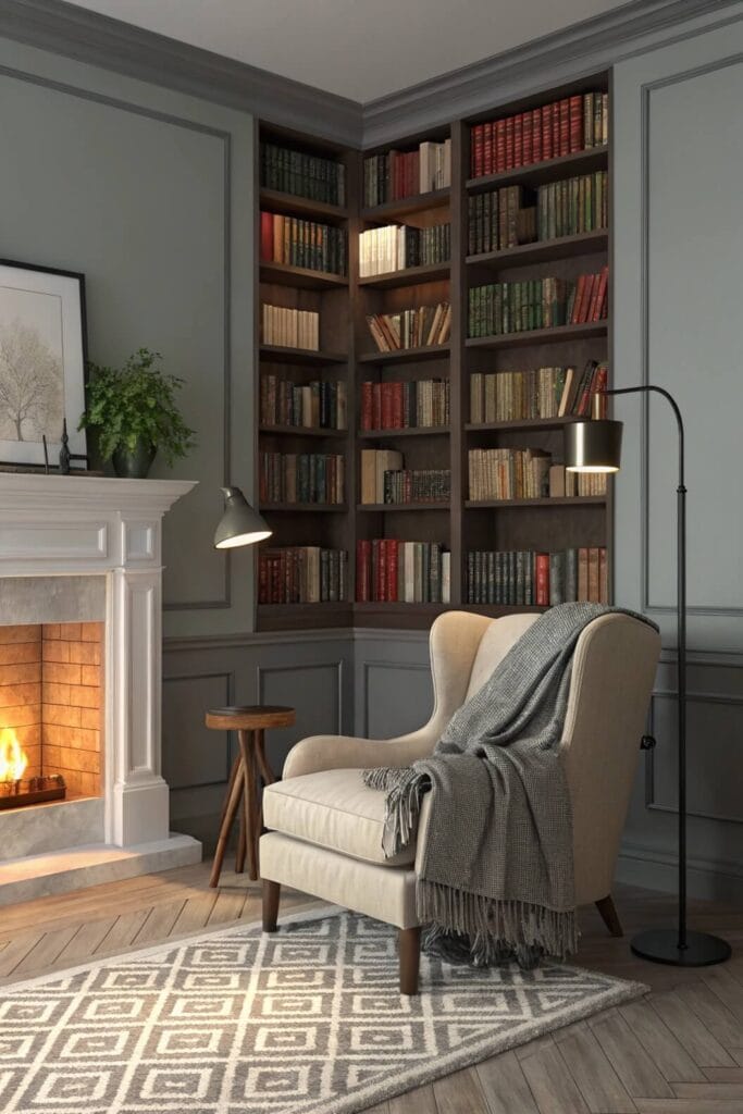 Incorporate Books and Shelves