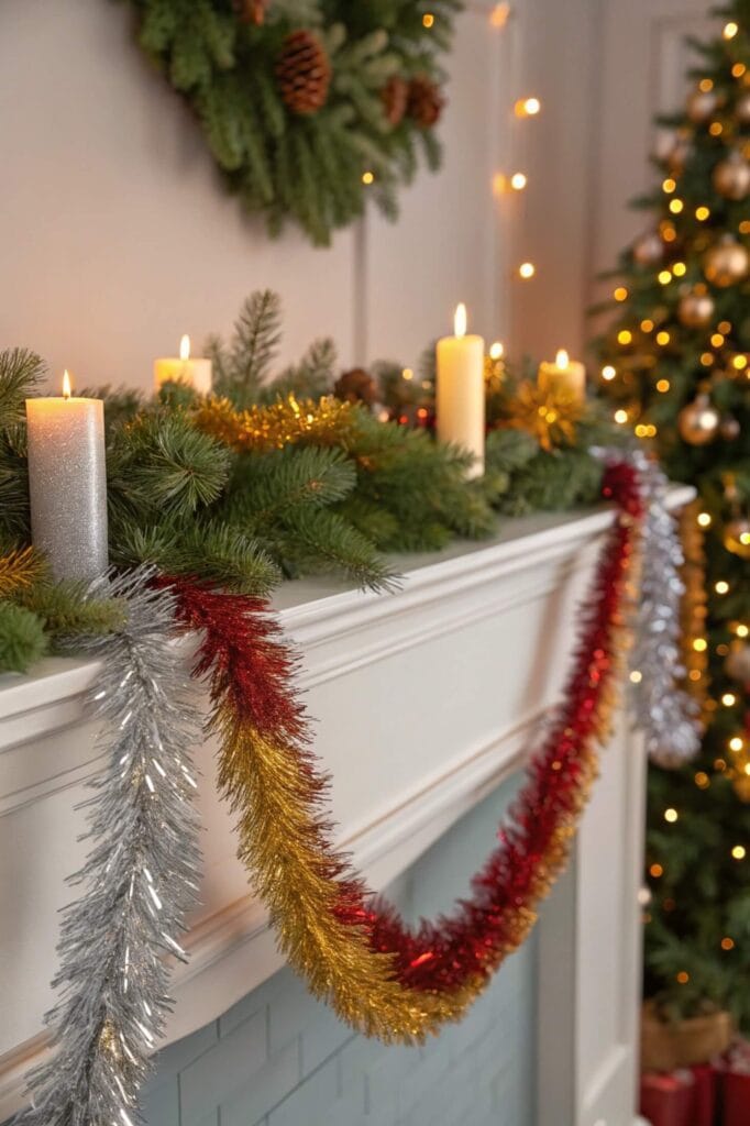 Retro Tinsel Garland