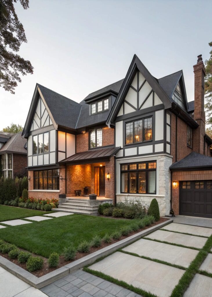 Contemporary Tudor Oasis in the City