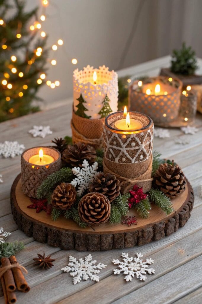 Candlelit Centerpieces