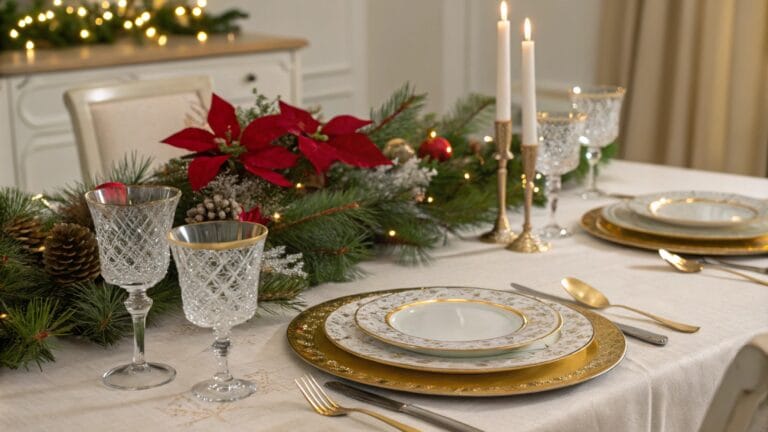 Christmas Table Setting Ideas