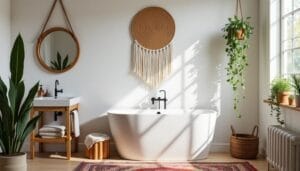 boho bathroom decor inspiration