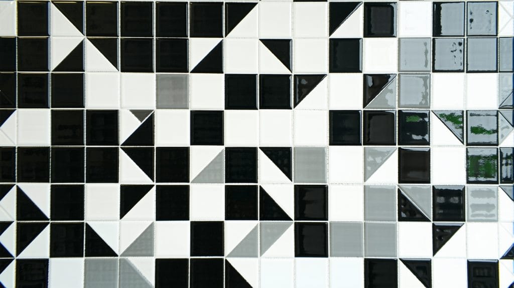 bold angular tile designs