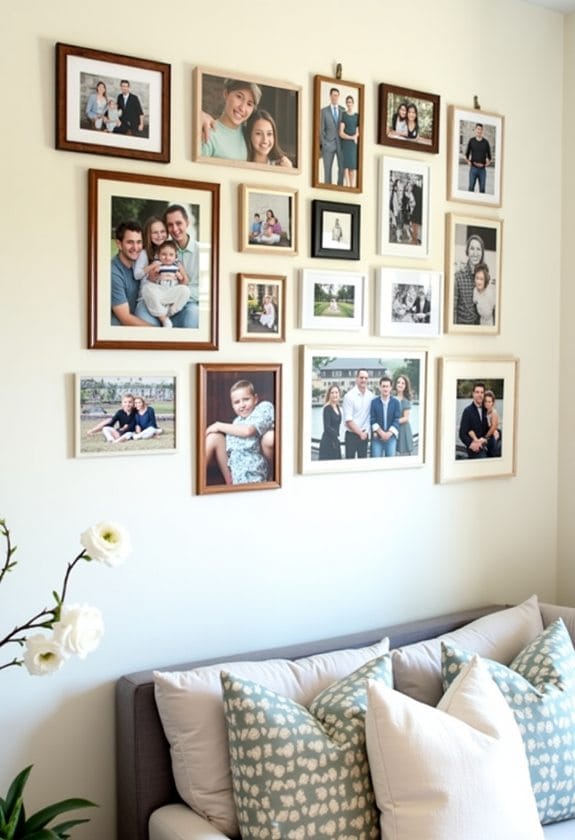 creative picture display arrangement