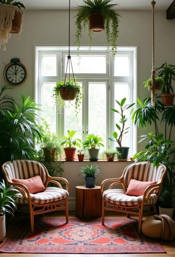 indoor botanical oasis