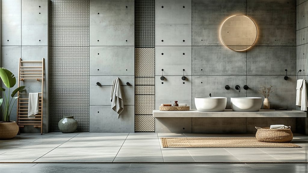 modern concrete tile designs