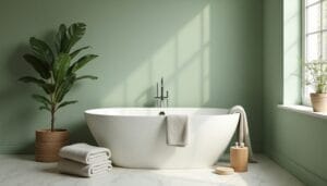 sage green bathroom inspiration