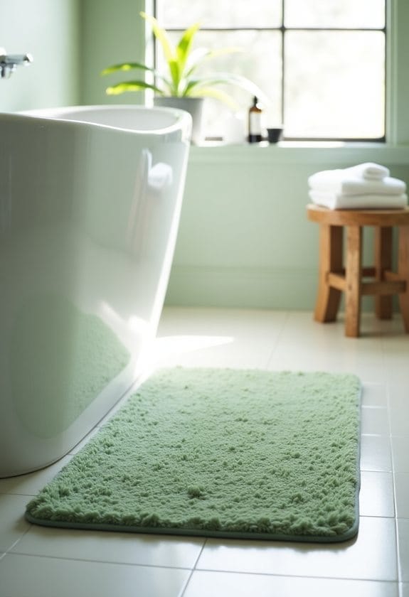 serene bath mat experience