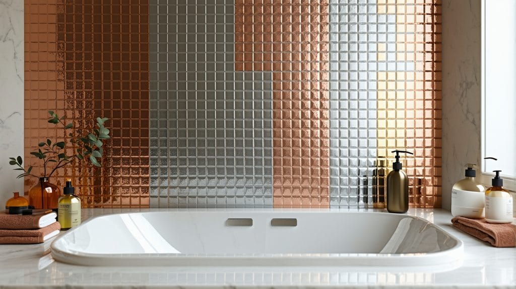 surprising metal tile choices