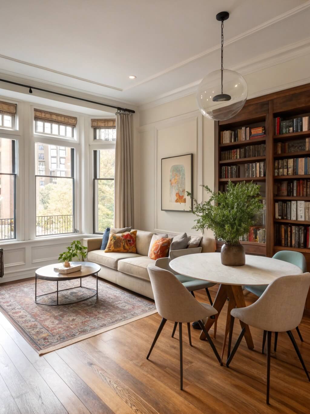 Small Living Room and Dining Room