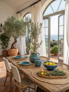 Mediterranean Dining Rooms