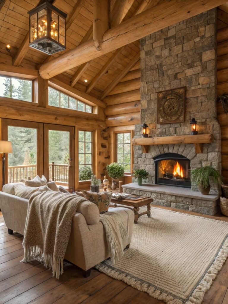 Cozy Log Home