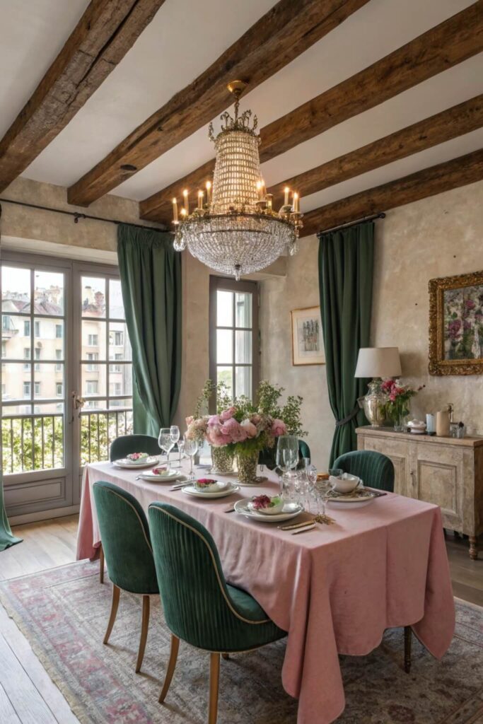 French Parisian Dining Rooms