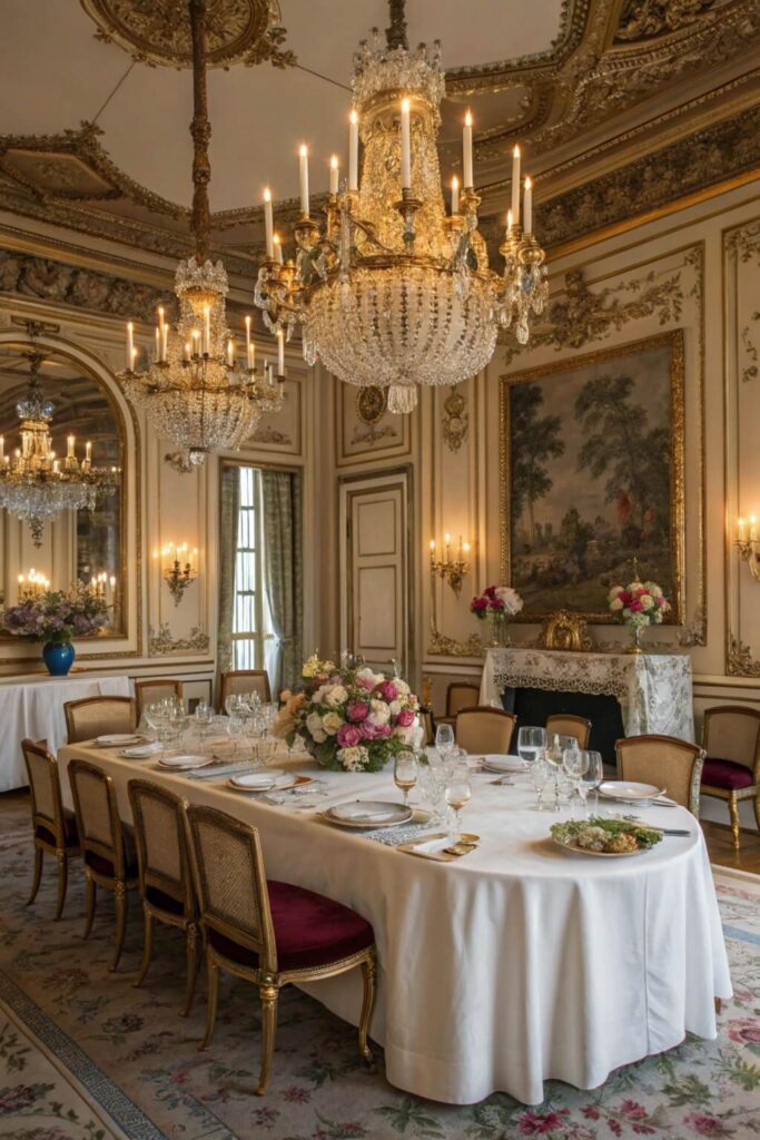 French Parisian Dining Rooms