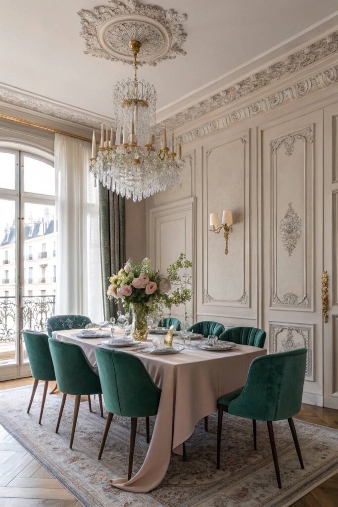 French Parisian Dining Rooms