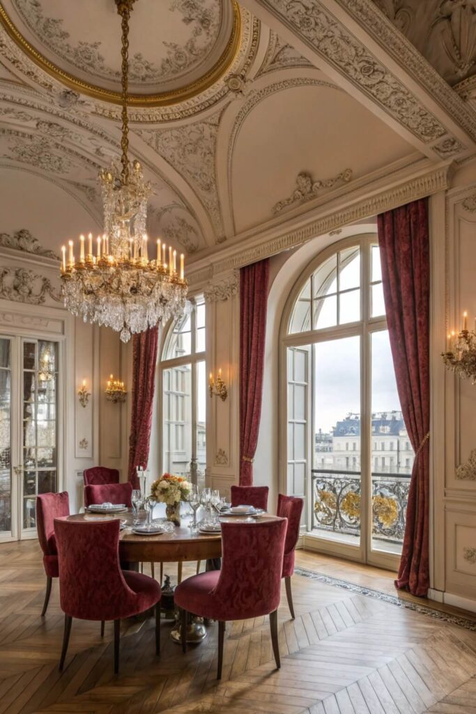 French Parisian Dining Rooms