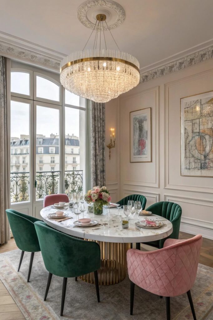 French Parisian Dining Rooms