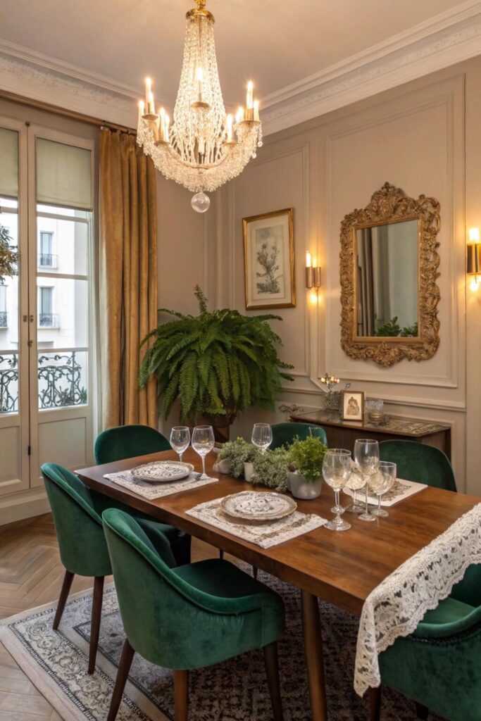 French Parisian Dining Rooms