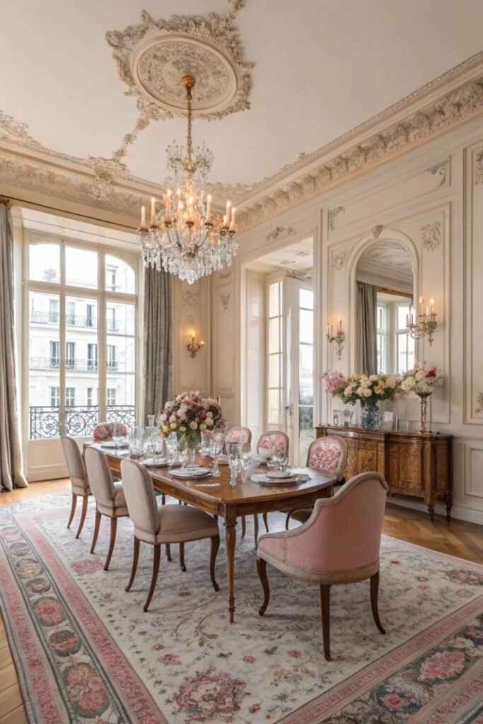 French Parisian Dining Rooms