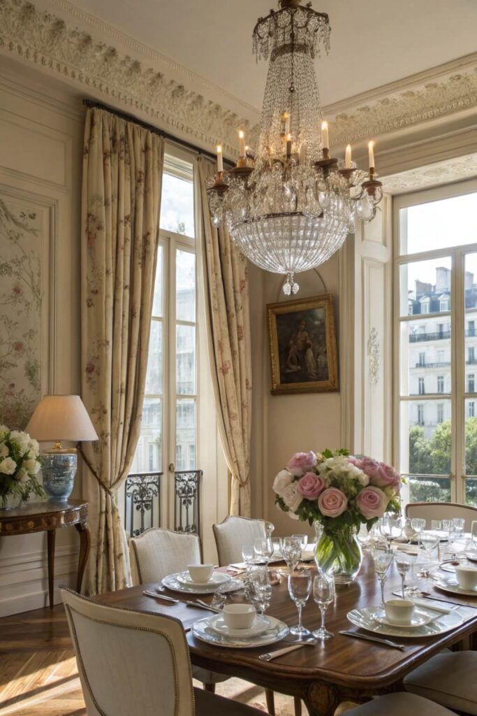 French Parisian Dining Rooms