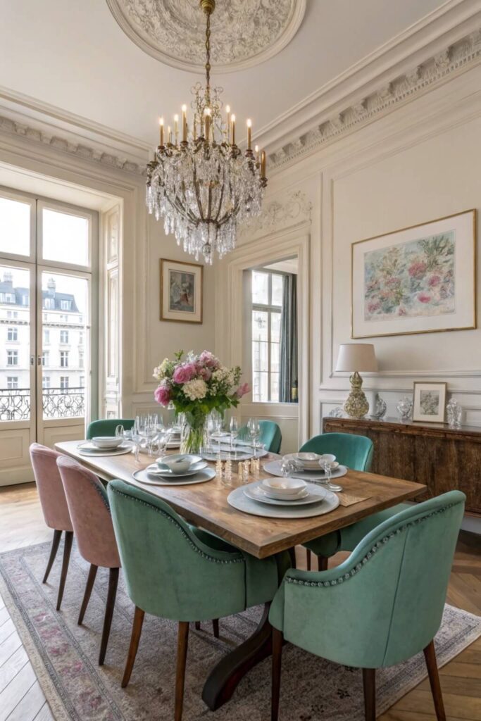 French Parisian Dining Rooms