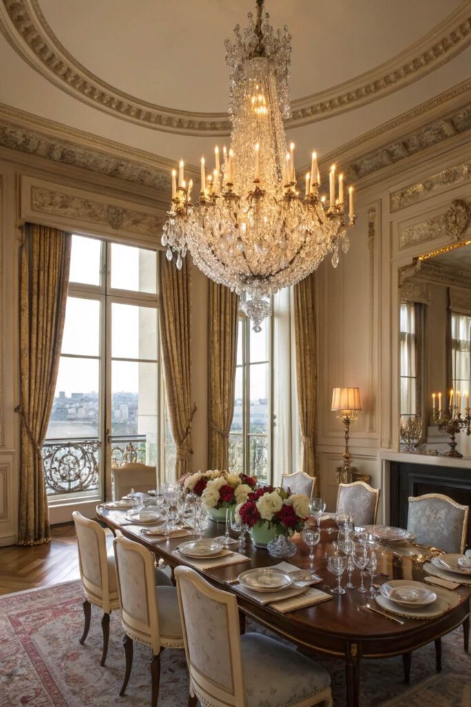 French Parisian Dining Rooms