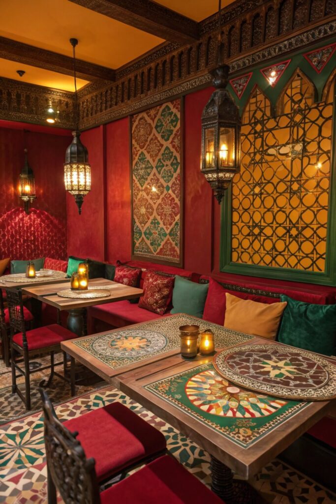 Moroccan Dining Rooms