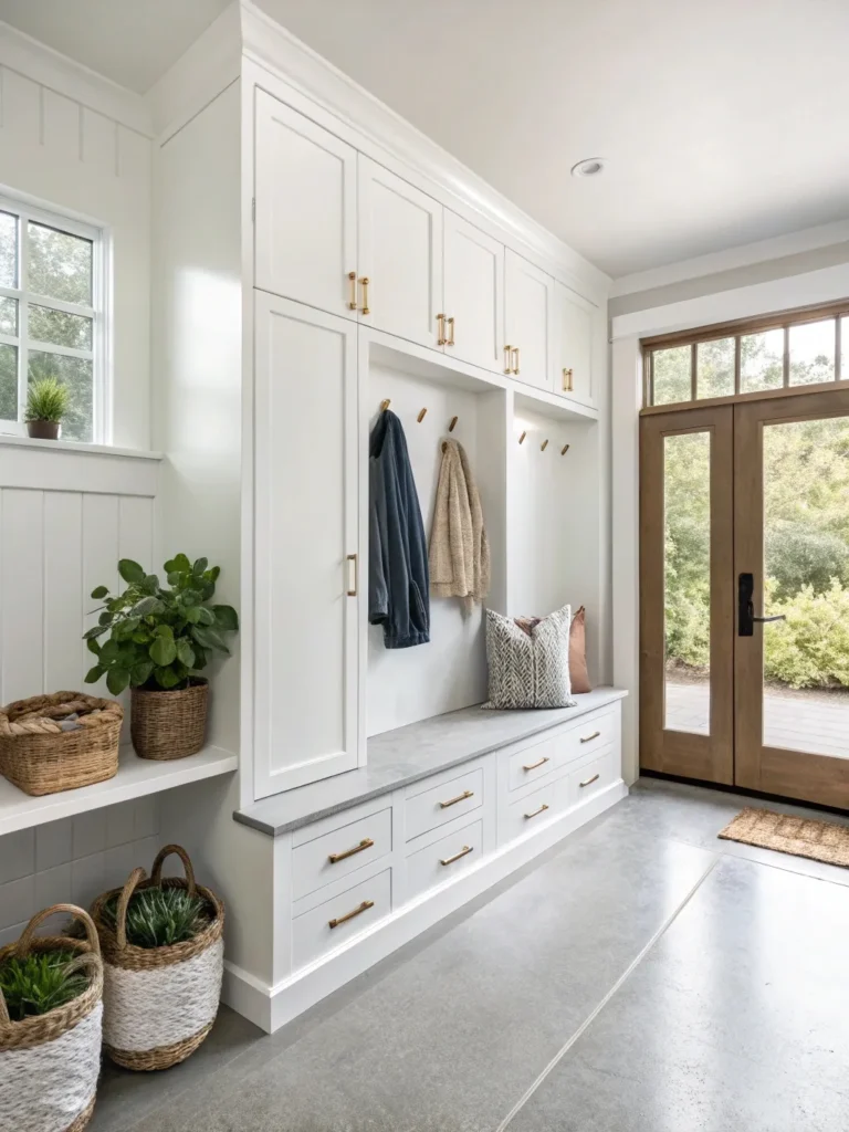 Minimalist Mudroom Designs