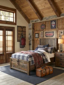 Rustic Bedrooms for Teen Boys