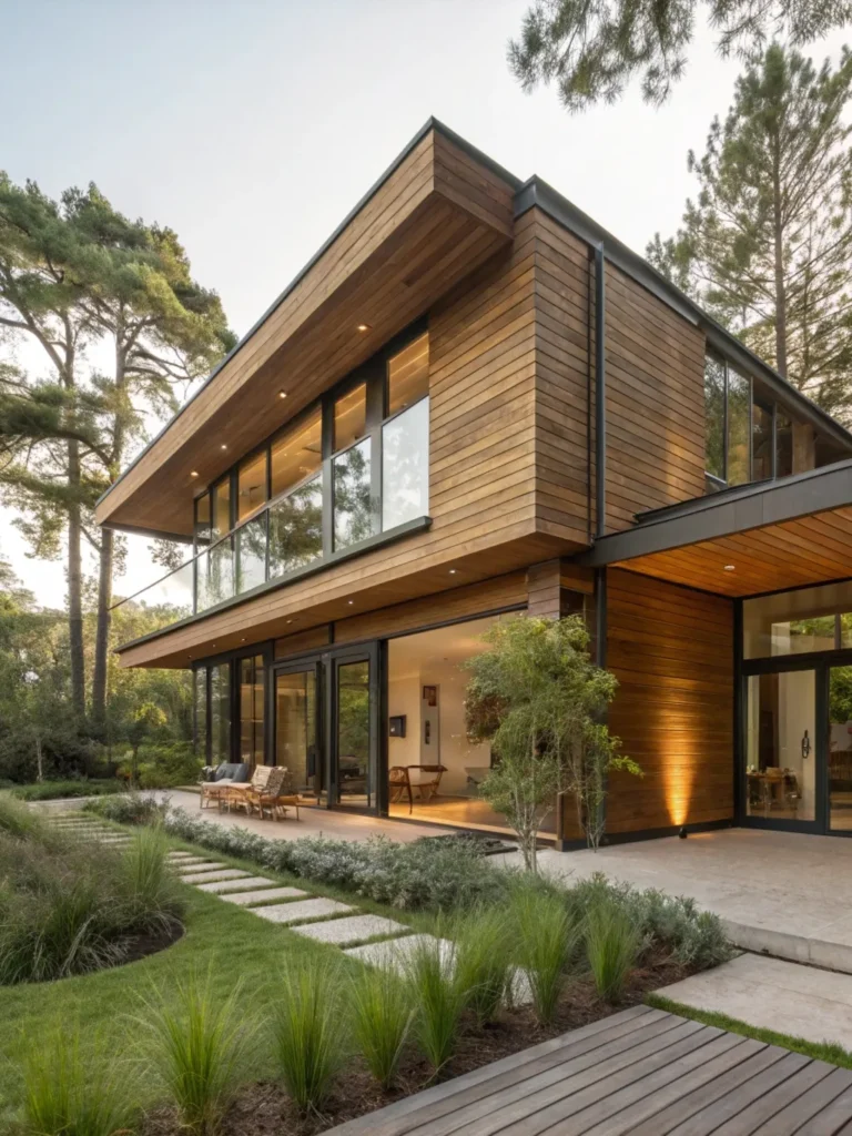 Wood House Exteriors