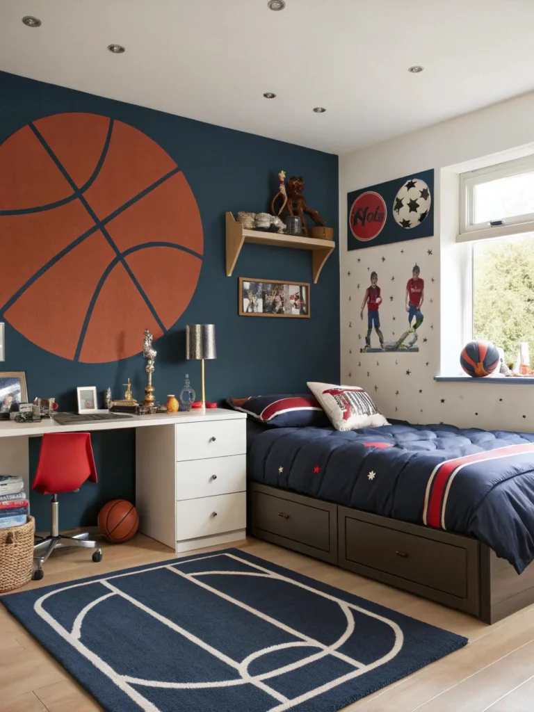 Sports-Inspired Bedroom Ideas